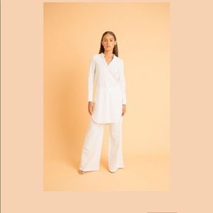 Saint Mojavi Linen Palazzo Pants